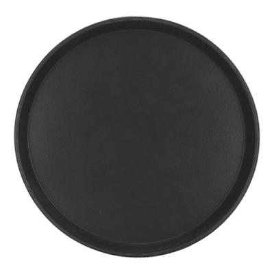 Plateau de service noir  - 36 cm 